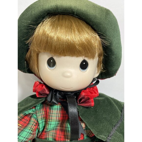 Precious Moments ENESCO Bisque Doll May You Have An Old Fashioned Christmas 91 - Picture 3 of 12